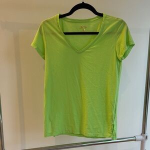 Lilly Pulitzer Green Short Sleeve Tee
